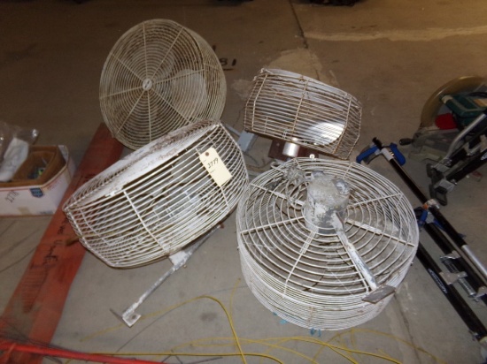 (4) Air Commander Barn Fans