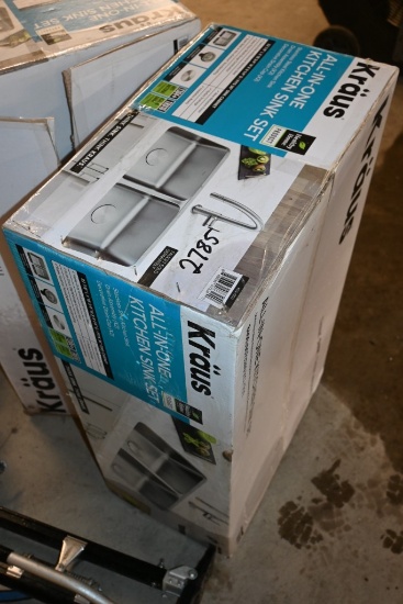 Kraus Undermount All-In-One Kitchen Sink Set - NIB