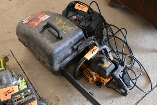 (2) Saws (1) in Box and Pressure Washer (2826)