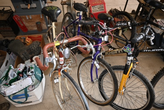 (2) Bikes, Purple Murray, Santa Fe (2838)
