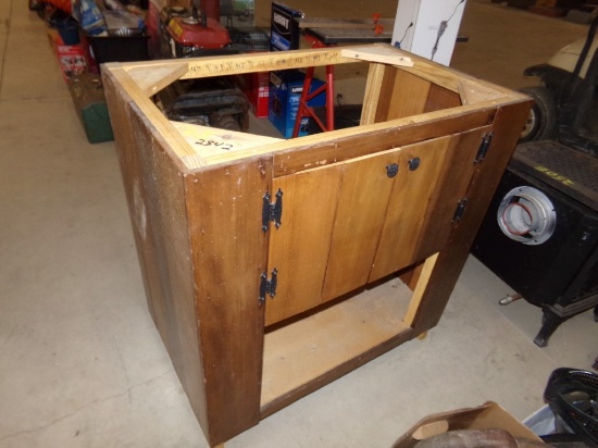 Handmade Wooden Vanity (#2842)