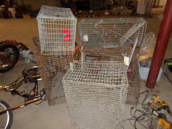 6 Wire Animal Cages (#2896)