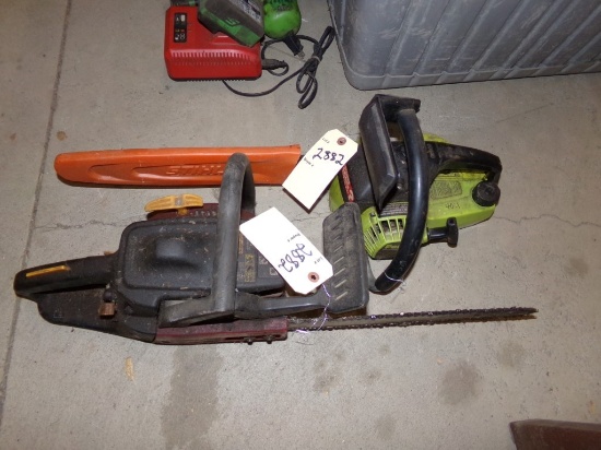 (2) Chainsaws - Poutan & ? (#2882)