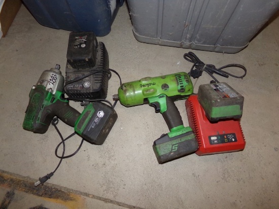 Snapon & Matco Cordless Impacts w/Chargers (#2883)
