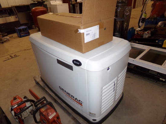 Generac Propane Generator - 8 KHR - with Transfer Switch  DOESN'T MAKE POWE