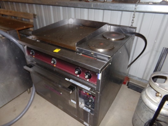 Southbend 2 Burner Grill with 2 Side Burners and Oven (#2996)