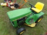 John Deere 112 Riding Mower  ? 42'' Deck (#4160) NOT RUNNING