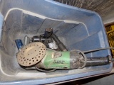 Blue Tote w/Airtools & Corded Tools (#2885)