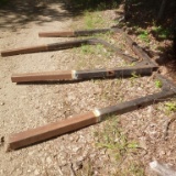 Pair of  Removeable Log Bunks, 8 1/2'' x 7'