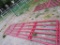 ( 2 ) New 16' Gates - Red - 2X Bid Price