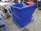 New 1 1/2 Yard Dumpster-Tipper for Forklift, Blue