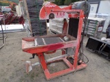 Cllipper Masonry Block Saw on Stand - Electric - Orange