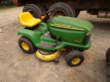 JD LT155 Lawn Tractor with 42'' Deck - Ser #128236