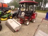 Ventrac 3200-4WD-Diesel With Front Broom-Articulated, Has Cab-All Broken Gl