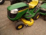 JD D-110 Lawn Tractor w/42'' Deck, Hydro, 270 Hrs.