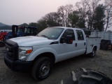 2015 Ford F350, 4WD, Service Body Truck, Crew Cab, 4-Door, V8 Gas Engine, A