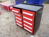 New 10-Drawer Rolling Tool Cabinet, Orange