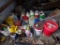 Large Group of Fluids Near Barn Door
