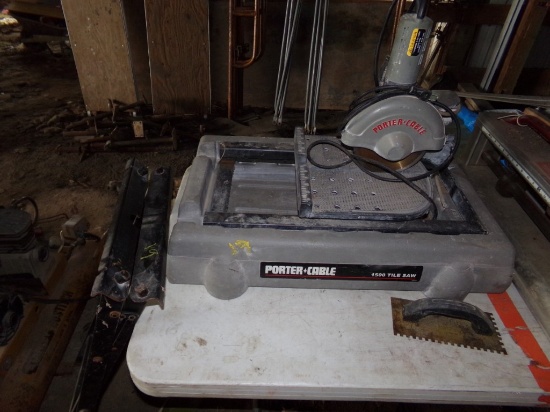 Porter Cable 1500 Tile Saw with Stand