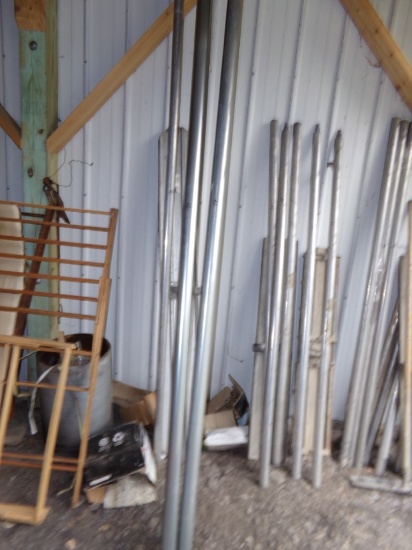 (2) 10' Round Garage/Barn Door Tracks