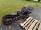 (4) Used Mini Excavator Tracks