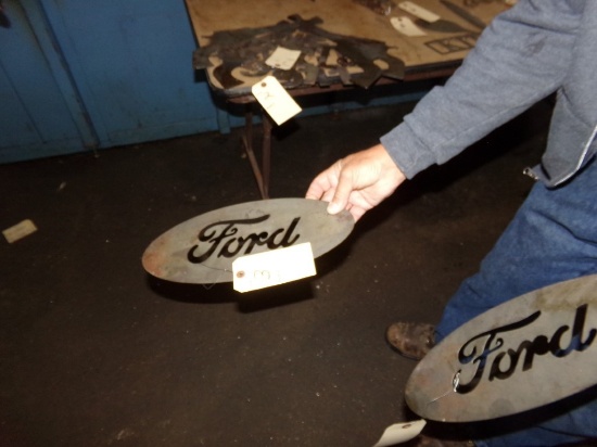Plazma Cut, Tin Sign ''Ford''