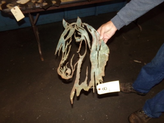 Plazma Cut, Tin Sign, Small Horse Head