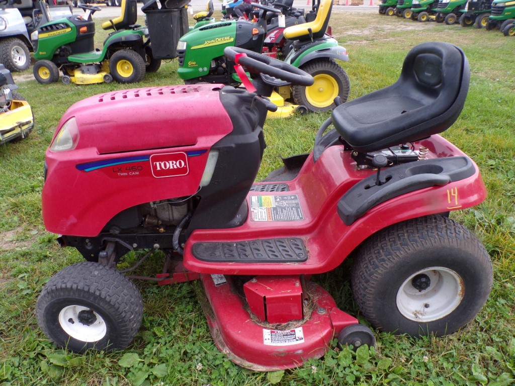 Toro LX460 Riding Mower w 48 Deck 20 HP Kohler Proxibid