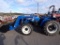 New Holland Workmaster 70 4WD Tractor w/Ldr, w/SSL Bkt Coupler, Dual Rear H