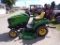 John Deere 1023E, Compat Tractor w/54'' Drive Over Auto Connect Deck, Yanma