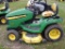 John Deere X500 Multi-Terrain Riding Mower w/48'' Deck, Kawasaki Engine, Mi