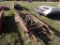 (8) Pallet Racking Uprights, 36'' Deep 12' Angled Slots (6026)