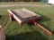 60'' Single Axle Flat Trailer (5698)