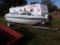 1991 Glastream 17' Fiberglass Boat, Gas, Vin # CGMGH306D191, with Trailer,