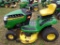 John Deere D105 Auto Riding Mower w/42'' Deck, 17.5 HP Engine, 171 Hours, S