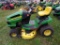 John Deere LA105 Riding Mower w/42'' Deck, 19.5 HP Briggs & Stratton Engine