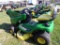 John Deere X350, 42'' Deck, Hydro, BADLY BROKEN HOOD, Runs , 312 Hrs, SN 08