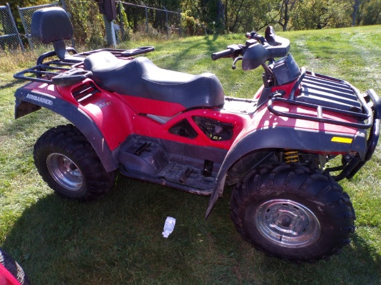 2004 Bomba ATV Rotax 650, 4 x 4, New Tires, 2 Up Seat, 3,656 miles, Vin # 2