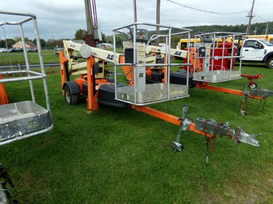 2018 JLG T350, Towable, Boom Lift, 35' Boom, 264 Hours, S/N:0030009344 (507