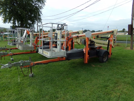 2018 JLG T350 Towable, Boom Lift, 35' Boom, 239 Hours S/N:0030010382 (5078)