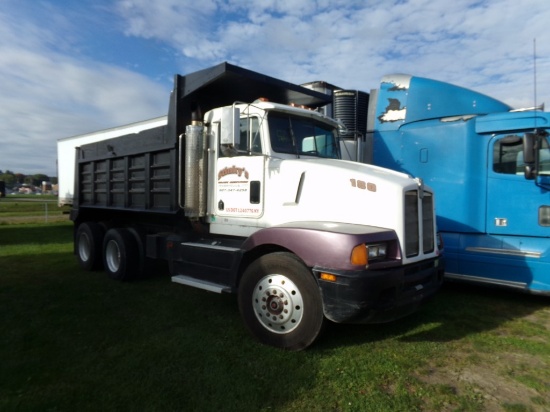 1994 Kenworth Dump, Cummins 300, 9 Spd., White, 16' Steel Dump Body, 654,66