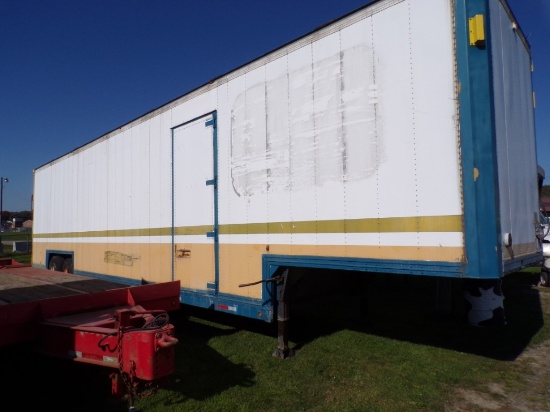 1985 Kentucky 65,000 LB GVW Moving Trailer, 2 Side Access Doors, Barn Doors
