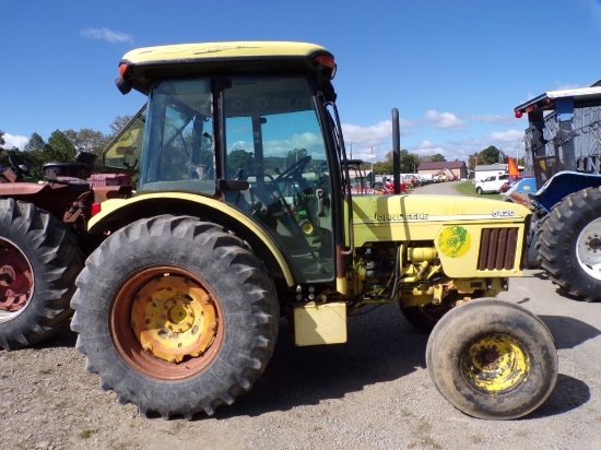 John Deere 5420 Power Reverser Industrial Tractor, 2 WD, Enclosed Cab, Clim