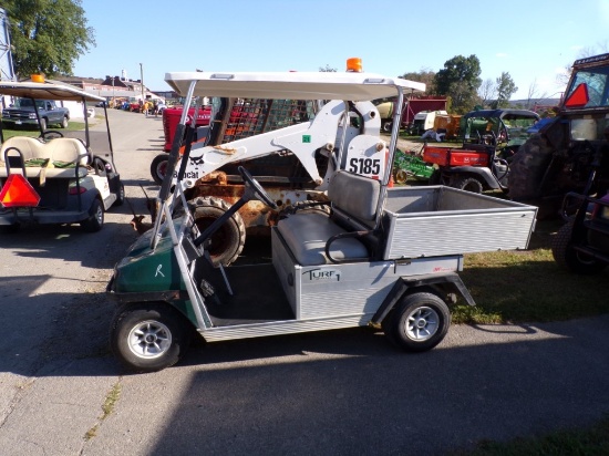 Turf Carryall 1 Club Car Golf Cart, Alumnum 48'' Box, Manual Dump, (BAD BRA