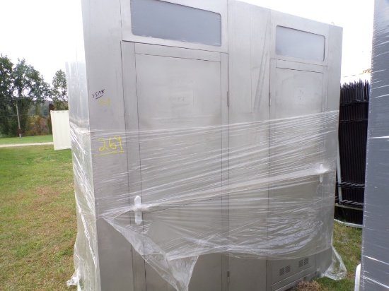 New, Portable Side-By-Side Restrooms, Complete w/Wash Sinks, Requires Water
