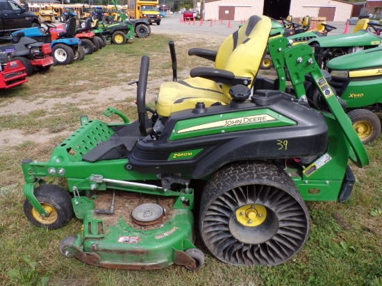 John Deere Z960M Z-Track Zero Turn Mower w/60'' Mulch On Demand Deck, Kawas