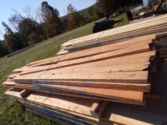 Large Bundle Of Mostly 1'', Asst. Rough Cut Hardwood (5534)