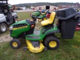 John Deere D140 Riding Mower w/48'' Deck, 22 HP Engine, Seat Is Ripped, Has