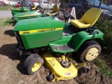 John Deere 425 Garden Tractor with 60'' Deck, 727 Hrs, SN 094162 (6077)