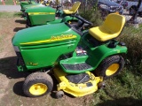 John Deere LX280 Riding Mower, 48'' Deck, 18 HP, 597 Hrs, SN126264 (5268)